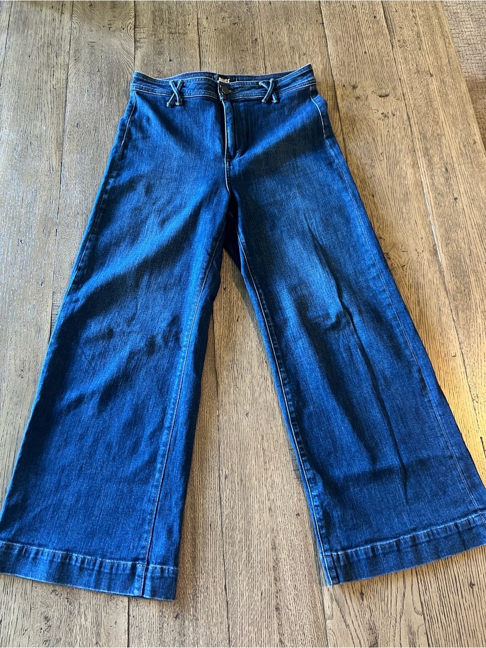 PAIGE Anessa Wide Leg Jeans Size 29 Blue